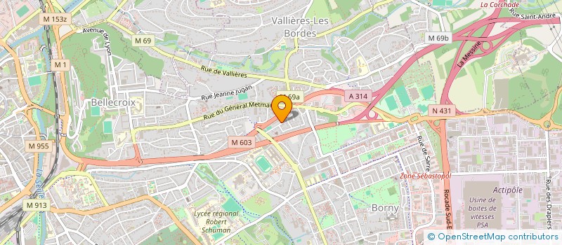 localisation de l'entreprise MONSIEUR TAMIDATI BACAR à METZ