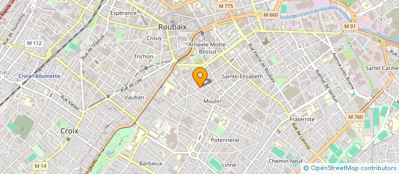 localisation de l'entreprise MONSIEUR TAMIM BOUCHELALEG à ROUBAIX