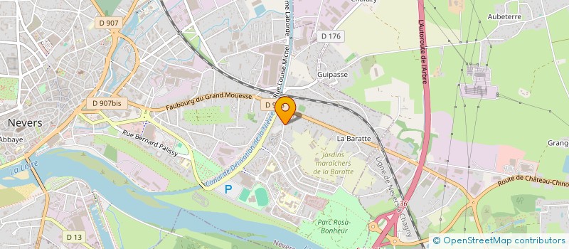 localisation de l'entreprise MONSIEUR TAMIM SARWADI à NEVERS