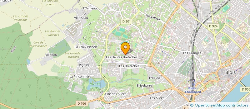 localisation de l'entreprise MONSIEUR TAMIRLAN MADIEV  BLOIS