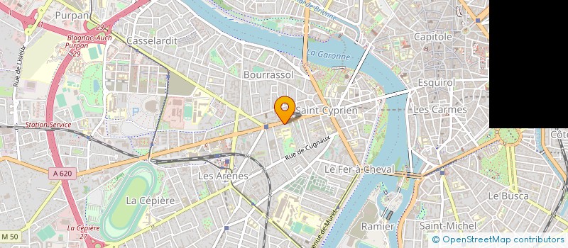 localisation de l'entreprise MONSIEUR TAMMAM MUBARAK  BALMA