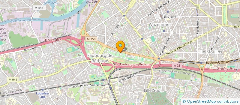 localisation de l'entreprise MONSIEUR TAMSIR BANGOURA à LILLE