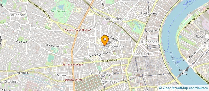 localisation de l'entreprise MONSIEUR TAMSIR DIEYE à BORDEAUX