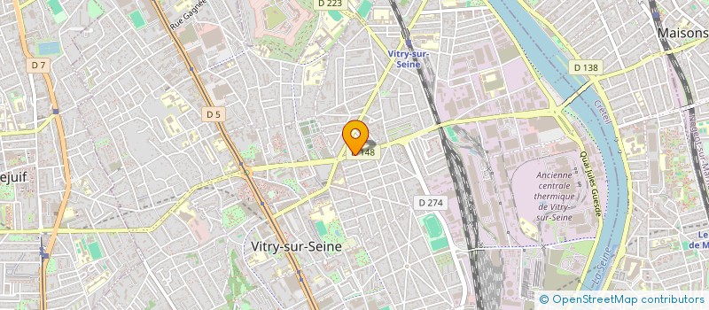 localisation de l'entreprise MONSIEUR TAN HUYNH à VITRY-SUR-SEINE
