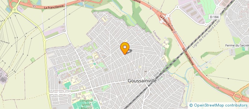 localisation de l'entreprise MONSIEUR TAN LAM  GOUSSAINVILLE