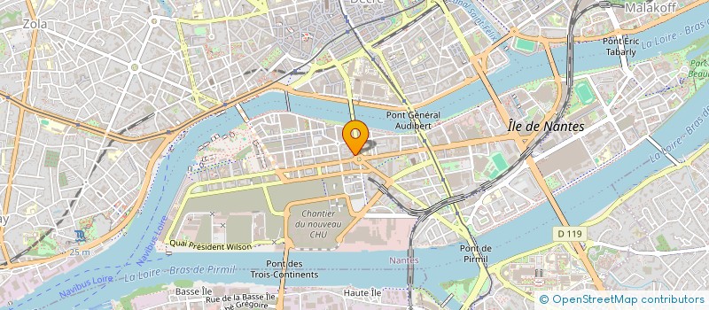 localisation de l'entreprise MONSIEUR TANAKORN NAWAPHAN à NANTES