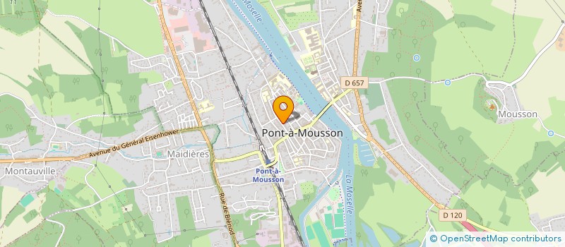 localisation de l'entreprise MONSIEUR TANASE CHIRIUTA  PONT-A-MOUSSON