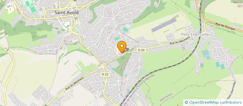 localisation de l'entreprise MONSIEUR TANATOA TAPETA  SAINT-AVOLD