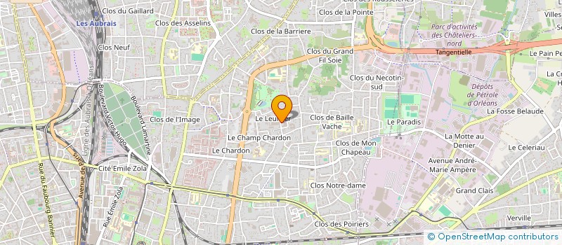 localisation de l'entreprise MONSIEUR TANBIR MIAH à ORLEANS