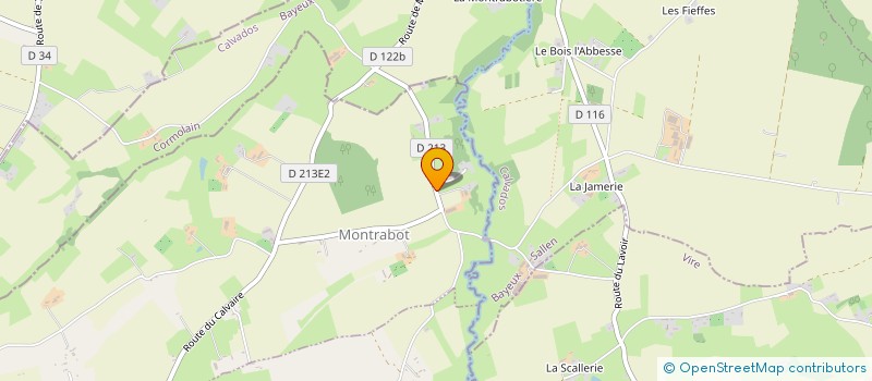 localisation de l'entreprise MONSIEUR TANCREDE CASTEL  SAINT-JEAN-D'ELLE