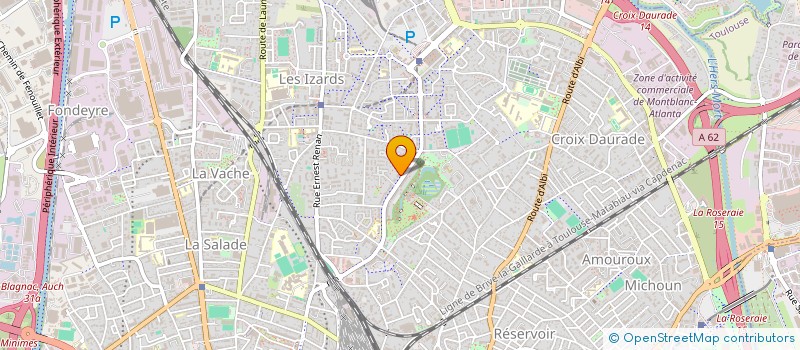 localisation de l'entreprise MONSIEUR TANCREDE CULOT-BLITEK à TOULOUSE