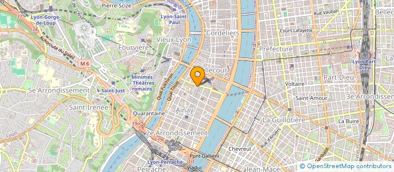 localisation de l'entreprise MONSIEUR TANCREDE PERONNET  LYON