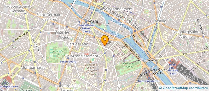 localisation de l'entreprise MONSIEUR TANCREDE SIDEM à PARIS