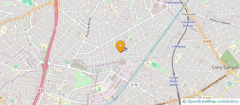 localisation de l'entreprise MONSIEUR TANDE KONTE  AULNAY-SOUS-BOIS