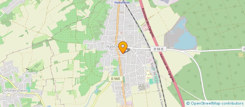 localisation de l'entreprise MONSIEUR TANER AKTAS  HABSHEIM