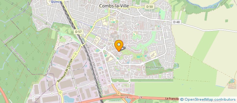 localisation de l'entreprise MONSIEUR TANER AYTAN  COMBS-LA-VILLE