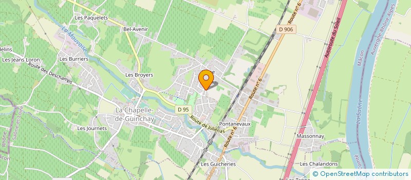 localisation de l'entreprise MONSIEUR TANER CITAK  LA CHAPELLE-DE-GUINCHAY