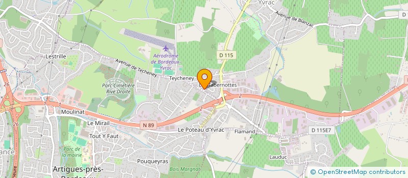 localisation de l'entreprise MONSIEUR TANER COSKUN  YVRAC