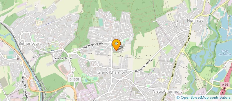 localisation de l'entreprise MONSIEUR TANER ERKAL  ETUPES