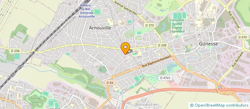 localisation de l'entreprise MONSIEUR TANER KAMUN à ARNOUVILLE