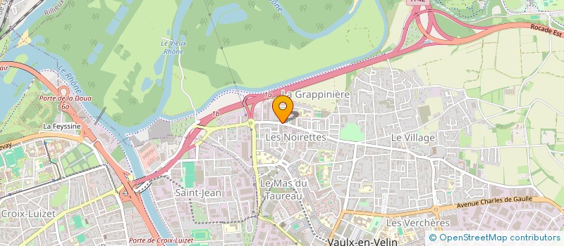 localisation de l'entreprise MONSIEUR TANER MOLLA  VAULX-EN-VELIN