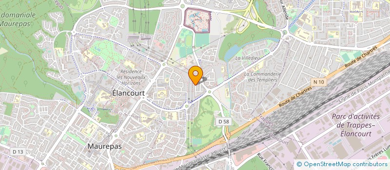 localisation de l'entreprise MONSIEUR TANER TOPCU à ELANCOURT