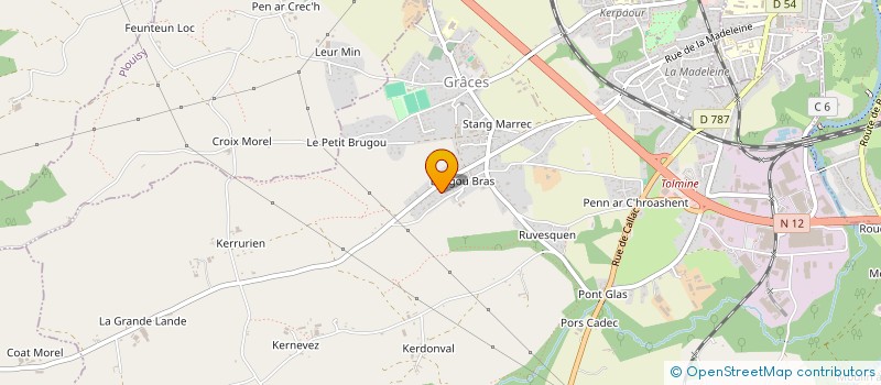 localisation de l'entreprise MONSIEUR TANGI DESMOUSSEAUX  GRACES