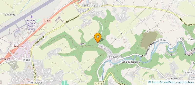 localisation de l'entreprise MONSIEUR TANGI DUTARET à PLERIN