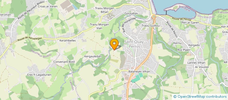 localisation de l'entreprise MONSIEUR TANGUI ROPERS  SAINT-QUAY-PERROS