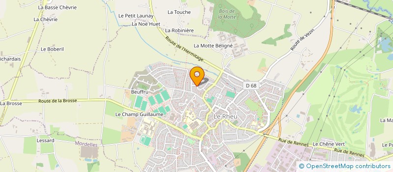 localisation de l'entreprise MONSIEUR TANGUY ALIX à LUITRE-DOMPIERRE