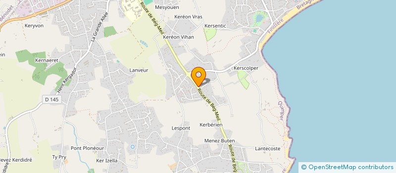 localisation de l'entreprise MONSIEUR TANGUY ALLARD à FOUESNANT