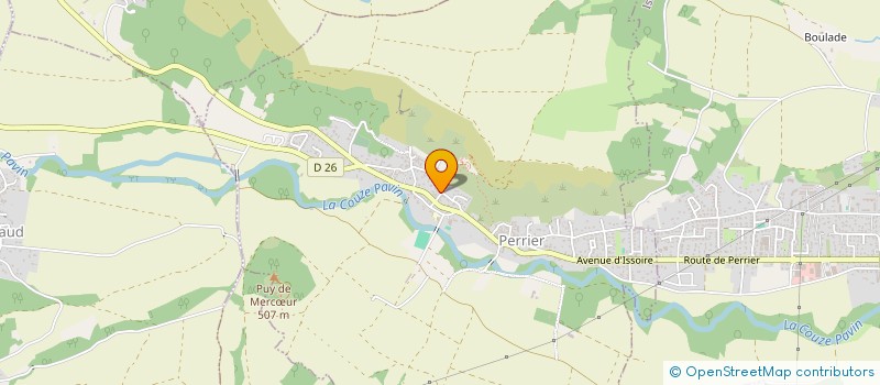 localisation de l'entreprise MONSIEUR TANGUY ANGLARET  PERRIER