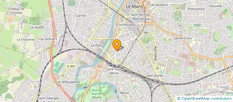 localisation de l'entreprise MONSIEUR TANGUY ANGUELIDIS à LE MANS