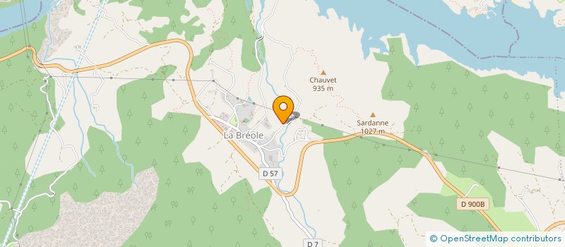 localisation de l'entreprise MONSIEUR TANGUY BARNEAUD  UBAYE-SERRE-PONCON