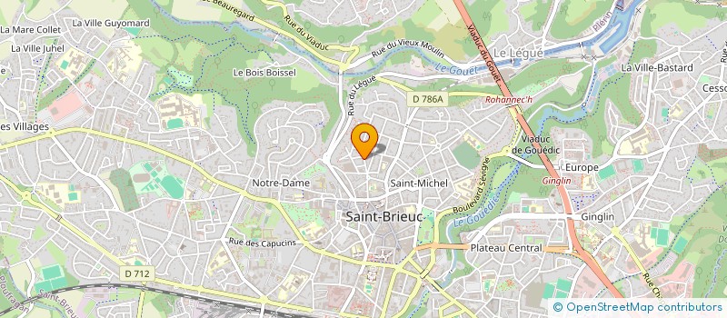 localisation de l'entreprise MONSIEUR TANGUY BAROT à SAINT-BRIEUC