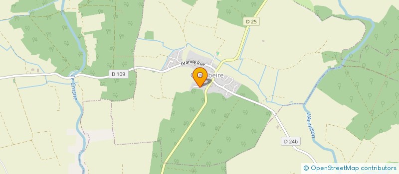 localisation de l'entreprise MONSIEUR TANGUY BERNARD  CHAMBEIRE