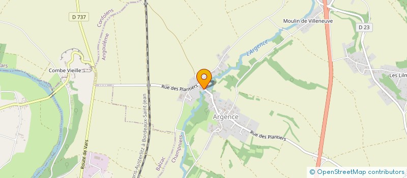 localisation de l'entreprise MONSIEUR TANGUY BERTIER  CHAMPNIERS