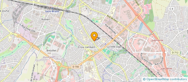 localisation de l'entreprise MONSIEUR TANGUY BIGAS à SAINT-BRIEUC