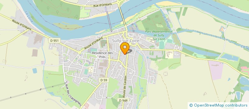 localisation de l'entreprise MONSIEUR TANGUY BLANCHARD à SULLY-SUR-LOIRE