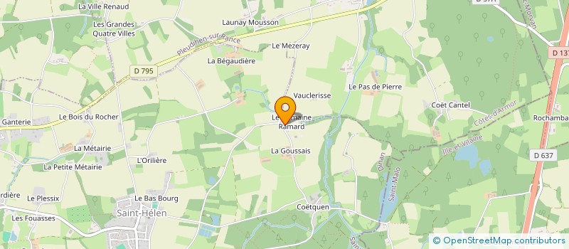 localisation de l'entreprise MONSIEUR TANGUY BOIXIERE à SAINT-HELEN
