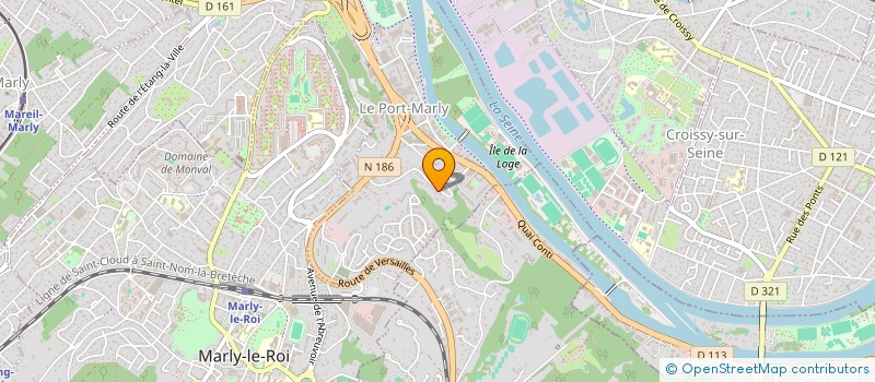 localisation de l'entreprise MONSIEUR TANGUY BONJOUR  LE PORT-MARLY