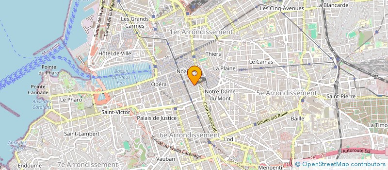 localisation de l'entreprise MONSIEUR TANGUY BORO  MARSEILLE