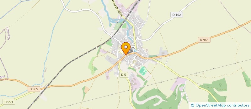 localisation de l'entreprise MONSIEUR TANGUY BOURGEOIS  LAIGNES