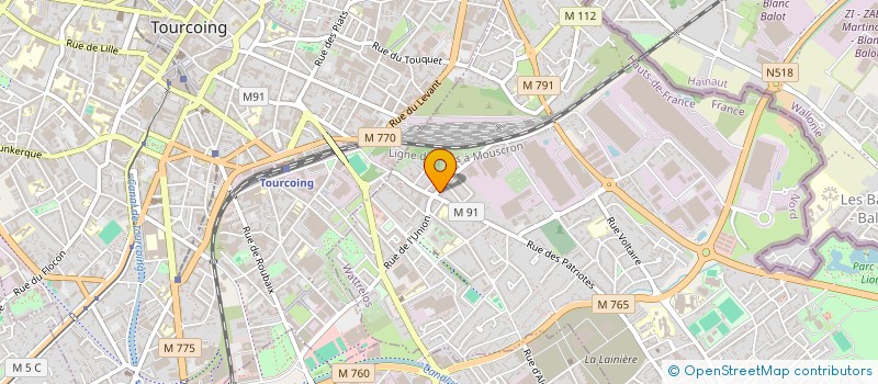 localisation de l'entreprise MONSIEUR TANGUY BRUWAERT à WATTRELOS