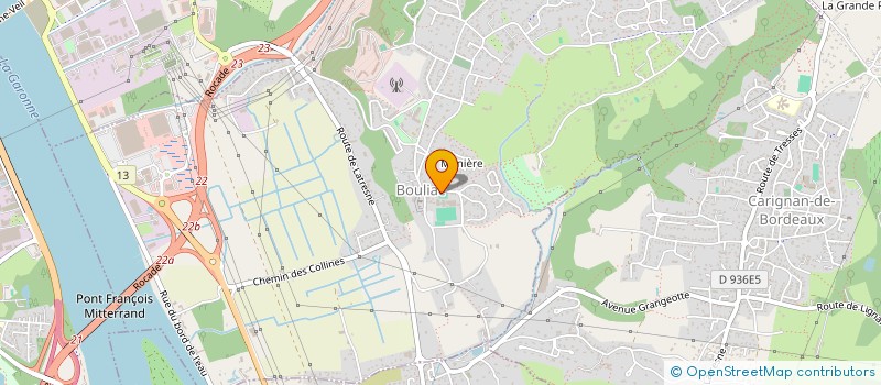 localisation de l'entreprise MONSIEUR TANGUY BUTTET  BOULIAC