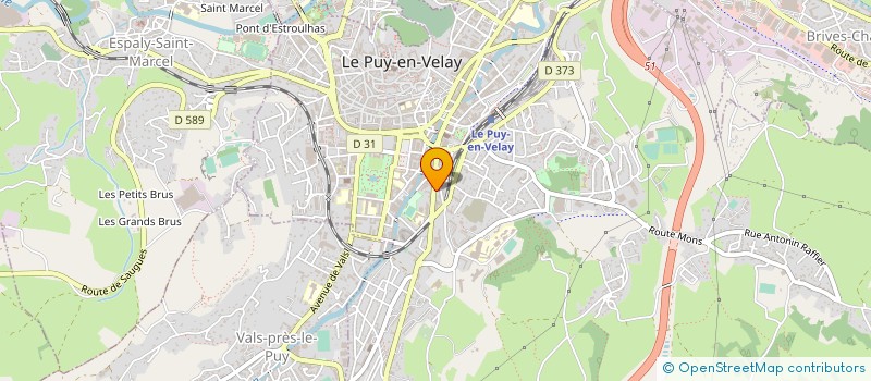 localisation de l'entreprise MONSIEUR TANGUY CABANIS à LE PUY-EN-VELAY