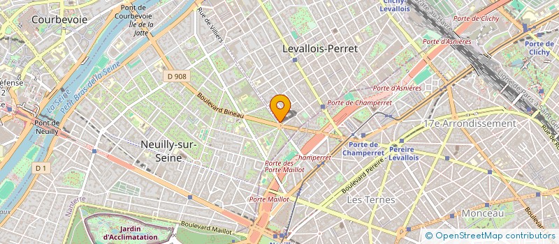 localisation de l'entreprise MONSIEUR TANGUY CHOUPIN à LEVALLOIS-PERRET