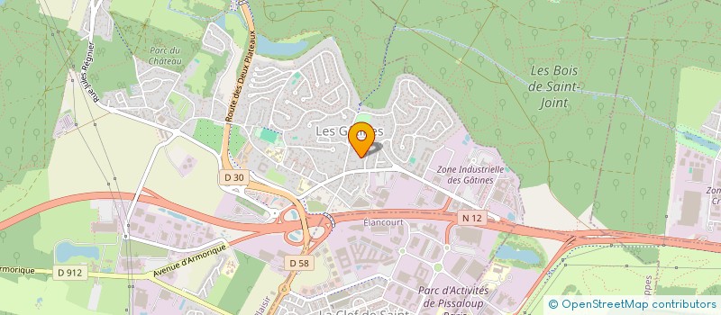 localisation de l'entreprise MONSIEUR TANGUY CHRISTIEN  PLAISIR