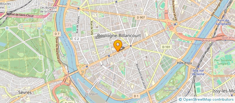 localisation de l'entreprise MONSIEUR TANGUY COLLET à BOULOGNE-BILLANCOURT