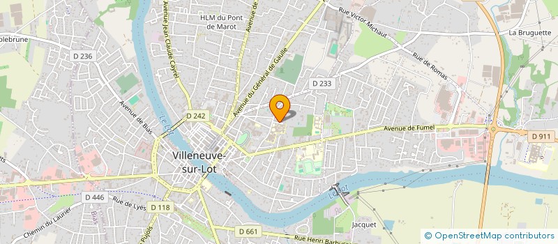 localisation de l'entreprise MONSIEUR TANGUY COMBROUZE  VILLENEUVE-SUR-LOT